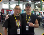 Famous Artist Flat Top Ken from Japan and Casey Kennell 