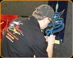 photo of Custom Pinstriping by artist Casey Kennell