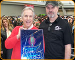 "The Fonz" Henry Winkler and Casey 