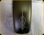 THE PAINT CHOP - Proffesional Pinstriping on this Honda Gold Wing