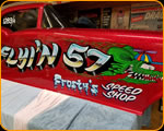 ScottRods 57 Chevy Nostalgia Body Hand Lettered by Casey Kennell