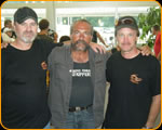 Casey Kennell, 
Sam Childers and 
John Valentine 