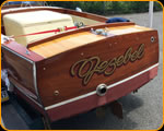 Custom Lettered boat by Casey Kennell Somerset, P