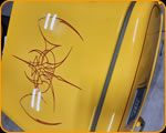 Simpson Bandit Helmet Pinstriped Rat Fink