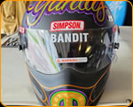 Simpson Bandit Helmet Pinstriped Rat Fink