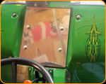 John Deere Pulling Tractor Pinstriped By Casey Kennell The Paint Chop