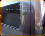 Pinstriping by the Master Casey Kennell at the  Paint Chop