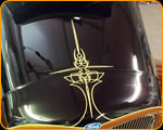 Awesome Pinstriping by the Pinstriping Professional Casey Kennell