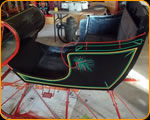 Photo of pinstriping by the famous Case Kennell