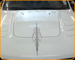 Photo of Truck Lettering and Pinstriping by the best pinstripe artist Casey Kennell