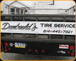 Photo of Truck Lettering and Pinstriping by the best pinstripe artist Casey Kennell
