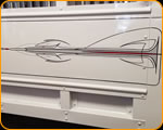 Photo of Truck Lettering and Pinstriping by the best pinstripe artist Casey Kennell