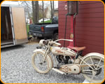 THE PAINT CHOP -1924 Harley Davidson Pinstriping and Lettering