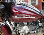 THE PAINT CHOP - Proffesional Pinstriping on this Custom Chopper