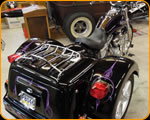 THE PAINT CHOP - Proffesional Pinstriping on this Custom Chopper