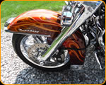 Casey Kenell - pinstriped 2015 Can Am Spyder