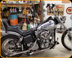 Casey Kennell pinstriped Moto Guzzi