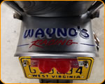 THE PAINT CHOP Casey Kennell pinstriped Moto Guzzi
