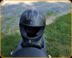 Casey Kennell pinstriped this Triumph
