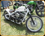 Custom Painted Harley Davidson Motorcycle by Casey Kennell