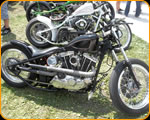 Custom Painted Harley Davidson Motorcycle by Casey Kennell