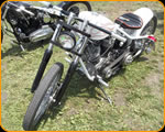 Custom Painted Harley Davidson Motorcycle by Casey Kennell