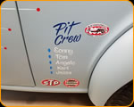 Hand Lettering by artist Casey Kennell - 1941 Willys Gasser