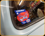 Hand Lettering by artist Casey Kennell - 1941 Willys Gasser