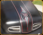 Pinstriping Hand Painted Lettering  by Casey Kennell