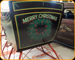 Photo of pinstriping by the famous Case Kennell