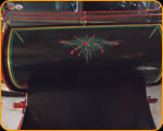 Photo of pinstriping by the famous Case Kennell