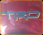 Pinstriping a new Chevy Duramax - Casey Kennell