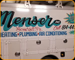 The Paint Chop  HAND TRUCK LETTERING by Casey Kennell
